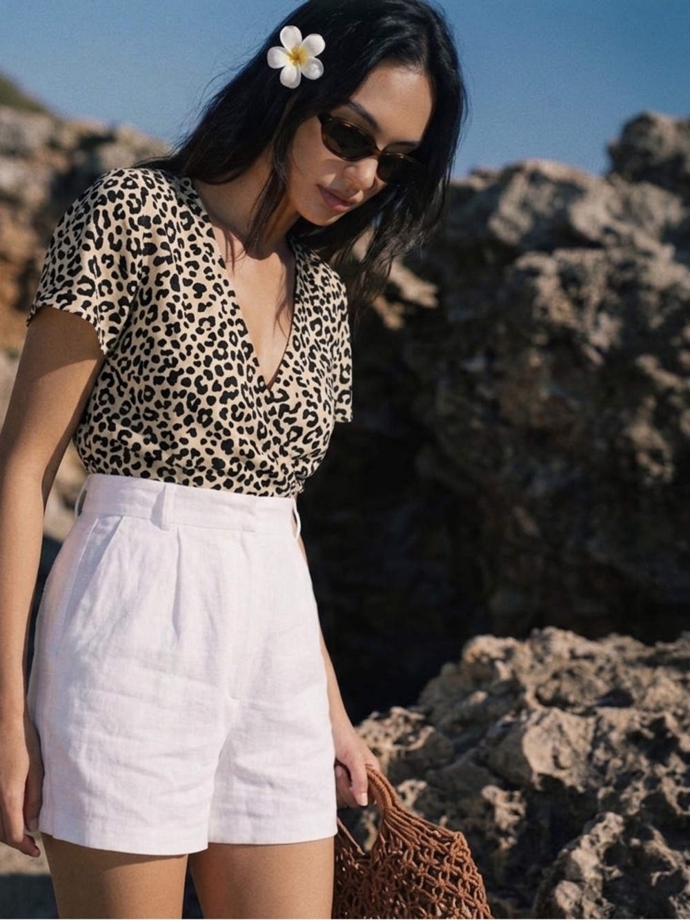 Cropped Wrap Top